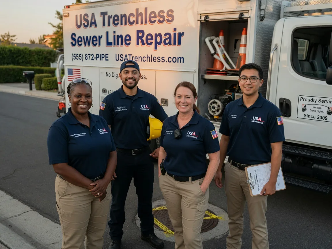 Sewer Line Repair company in Panna Maria, TX